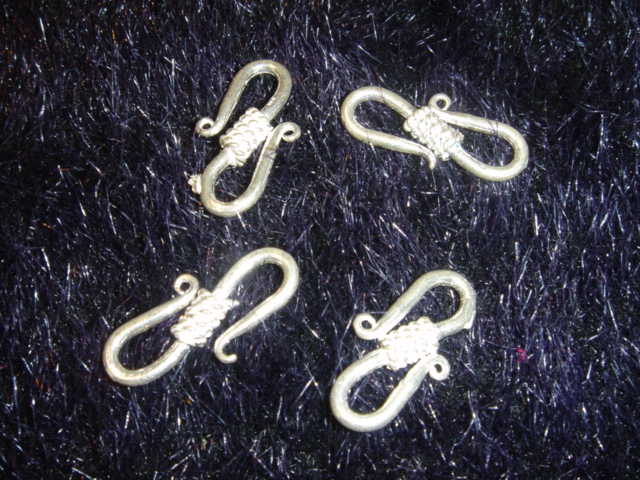 Sterling Silver S Hook Clasp